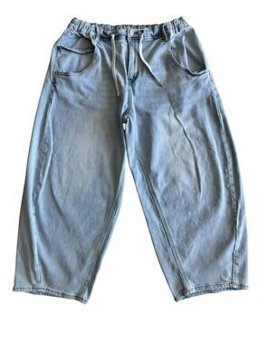 ALMOST FAMOUS COTTON BLEND BARREL WIDE JEANS SIZE XL
